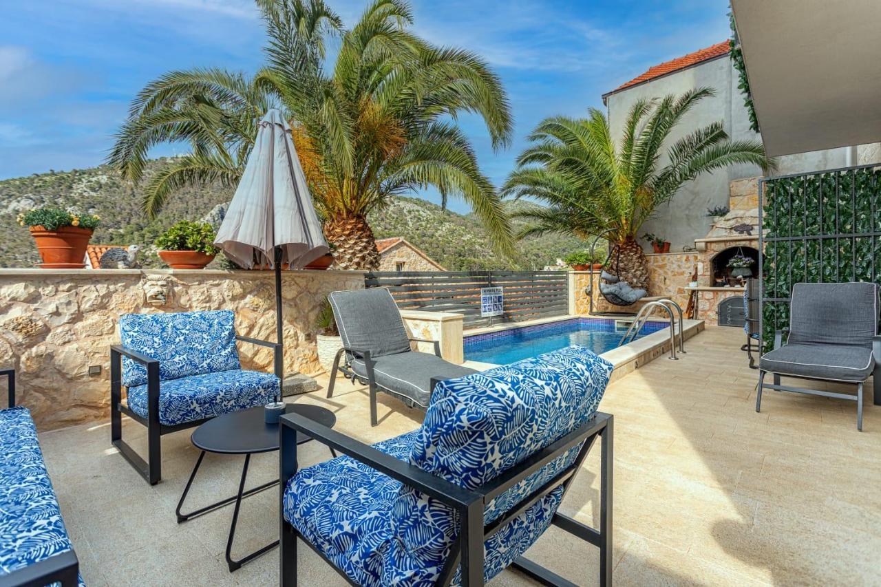 Villa Capitis In The Center Hvar Town Kültér fotó